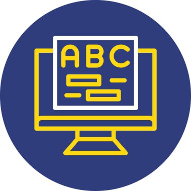 vektör bilgisayar simgesi illüstrasyonu