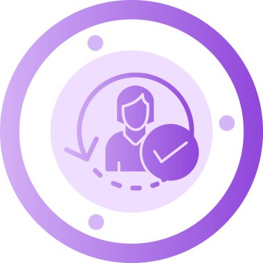 İş. Web simgesi basit illüstrasyon