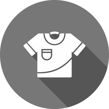 giysi simgesinin vektör illüstrasyonu