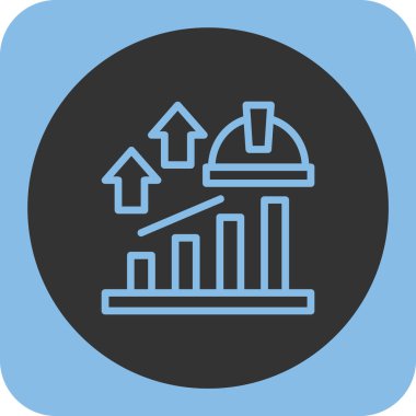 Modern simgenin vektör illüstrasyonu