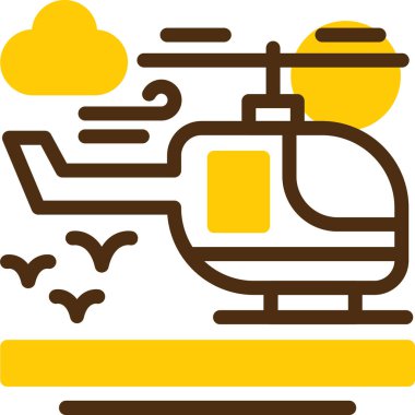 uçuş hava taşıma simgesi