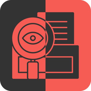 seo modern simgesinin vektör illüstrasyonu