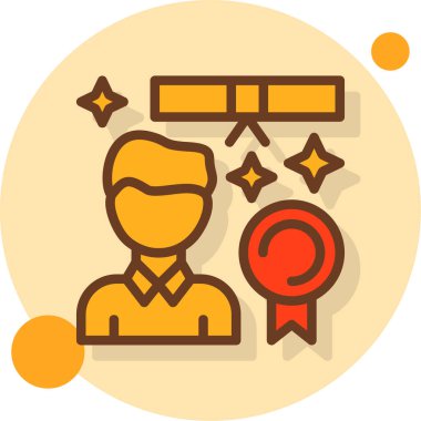 iş başarısı liderlik simgesi