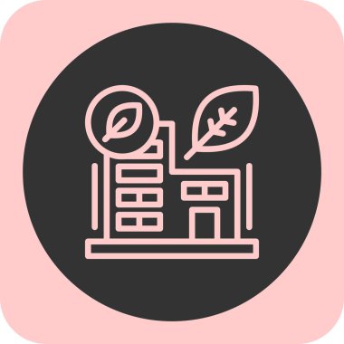 vektör lcd simgesi illüstrasyonu