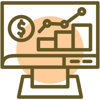 Seo simgesinin vektör illüstrasyonu