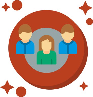 iş insanları grup simgesi