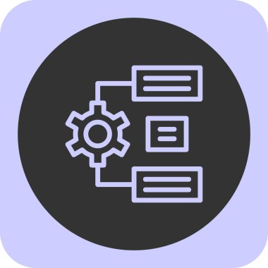 seo modern simgesinin vektör illüstrasyonu