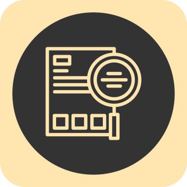 seo modern simgesinin vektör illüstrasyonu