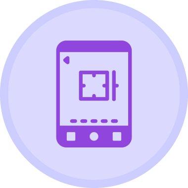 Telefon simgesi vektör illüstrasyonu