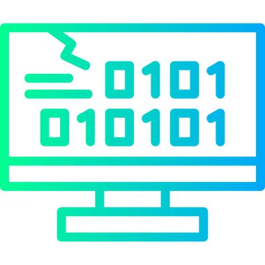 Kod kodu web renk vektörü çizimi