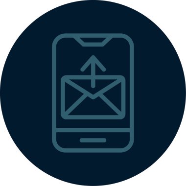 vektör e- posta yolu ico