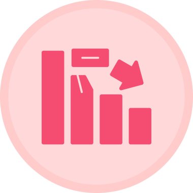 grafik ikonu vektör illüstrasyonu