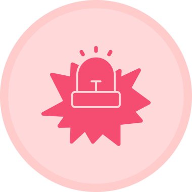 Bir lambanın vektör illüstrasyonu