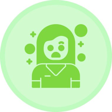 avatar. Web simgesi basit illüstrasyon