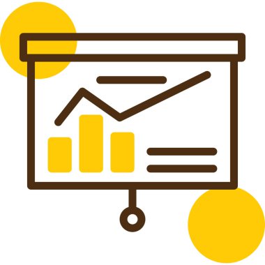 analitik simge vektör illüstrasyonu