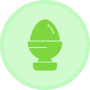 Yumurta. Web simgesi basit illüstrasyon