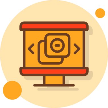 Web tasarım simgesi, vektör illüstrasyonu