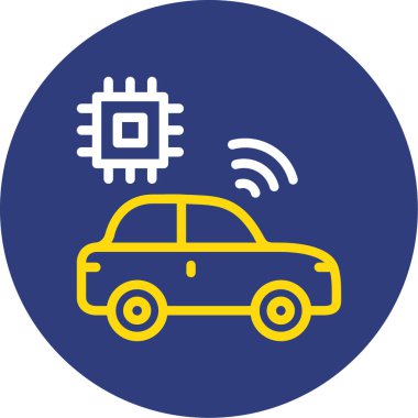 - Araba. Web simgesi basit illüstrasyon