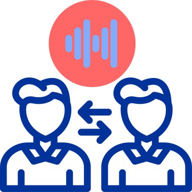 İnsan simgesinin vektör illüstrasyonu