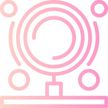 Güzel ve pembe bir arkaplan çizimi