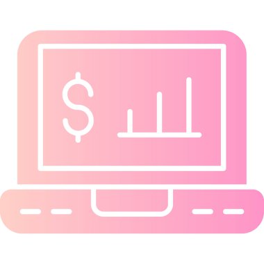 bilgisayar simgesi vektör illüstrasyonu