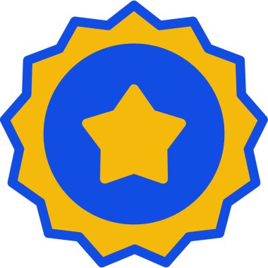 altın yıldız vektör simgesi