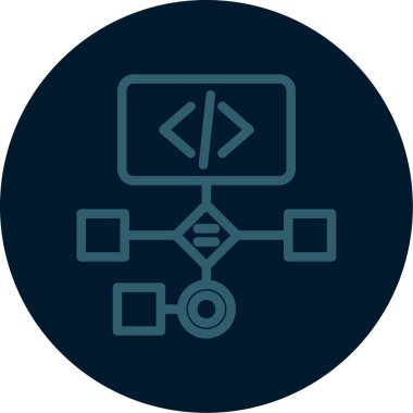 Seo simgesinin vektör illüstrasyonu