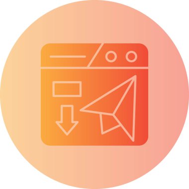 modern simge vektör illüstrasyonu