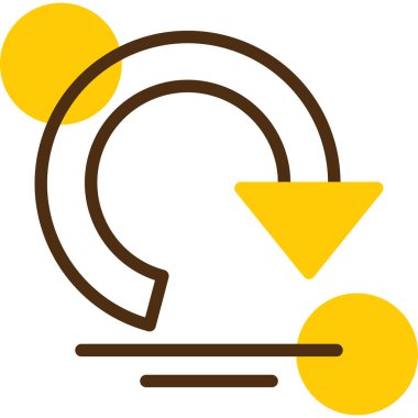 Modern eğitim ikonunun vektör illüstrasyonu