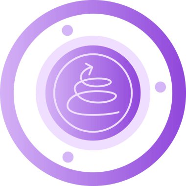 Bir kahve simgesinin vektör çizimi