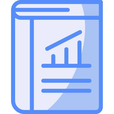 Belge. Web simgesi basit illüstrasyon