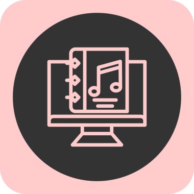 seo modern simgesinin vektör illüstrasyonu