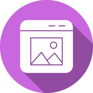 seo modern simgesinin vektör illüstrasyonu