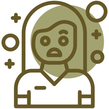 avatar simgesi vektör illüstrasyonu