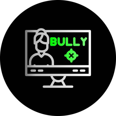 kızgın çocuk simgesi vektör illüstrasyonu