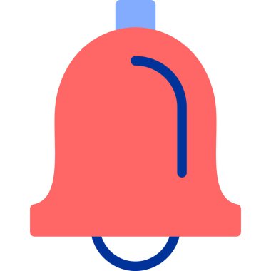 Çan simgesi vektör illüstrasyonu