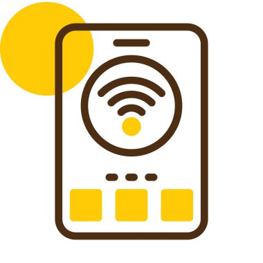 wifi simgesi vektör illüstrasyonu