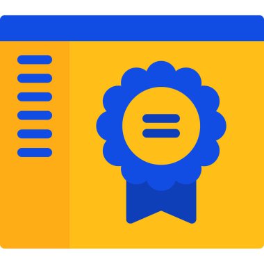 Sertifika sertifika simgesi