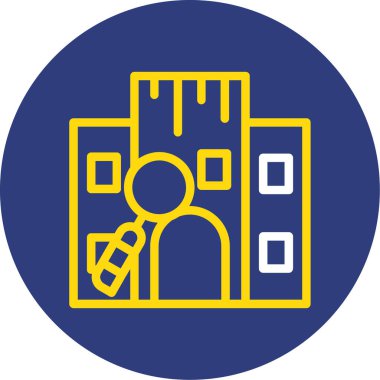 Modern b 'nin vektör illüstrasyonu eksik simgesi