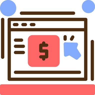 Online ödeme. Basit resimleme