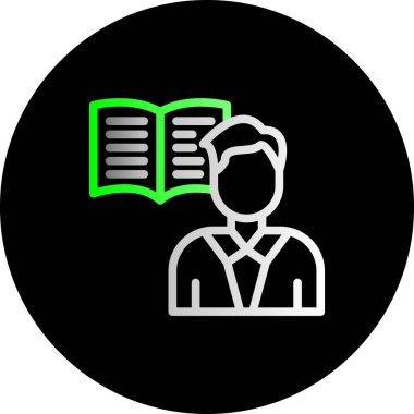 Çizim kitabı simgesi düz illüstrasyon