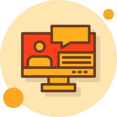 İnternet sohbet simgesi