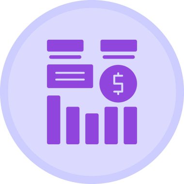 İş. Web simgesi basit illüstrasyon