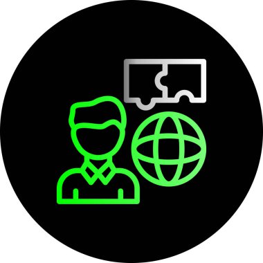 Vektör Konumu Ico, vektör illüstrasyonu