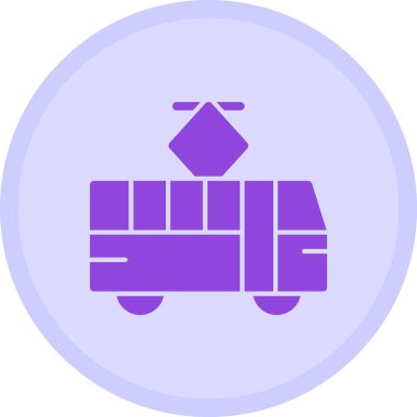 Kamyon. Web simgesi basit illüstrasyon