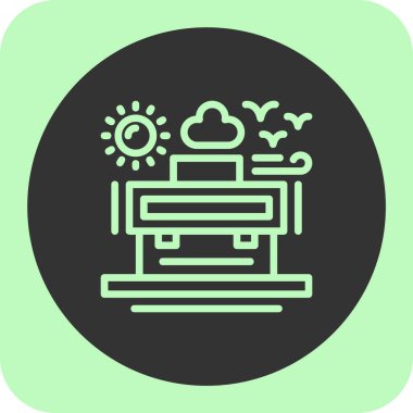 seo modern simgesinin vektör illüstrasyonu