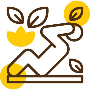 Sırt çantalı ve kaykaylı sarı tişörtlü bir kadının vektör çizimi. Spor eğlencesi konsepti.