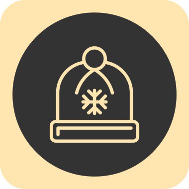 Moda stili izole edilmiş arka planda noel çanı simgesi