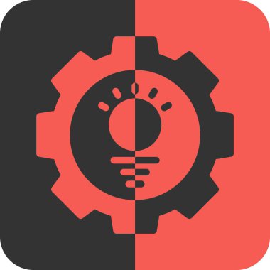 dişli simgesi soyut arkaplanda izole edildi