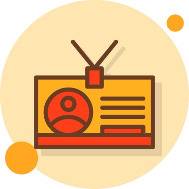 radyo simgesi vektör illüstrasyonu